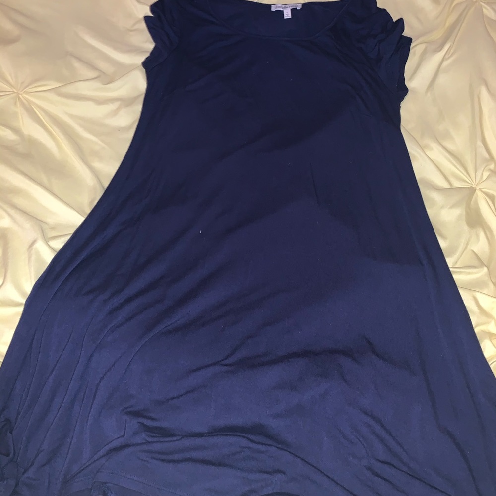 Navy Blue T Shirt Dress